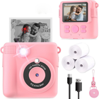 Kids Camera Instant Print, Camera That Prints Photos with 1080P Video, Instant Print Camera with Filters and MP3 Player
