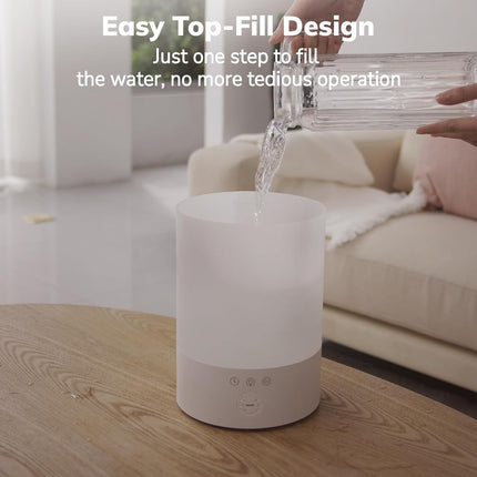 Cool Mist Humidifier for Bedroom, Ultrasonic Humidifier for Home and Dry Air – image 7