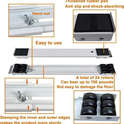 Furniture Dolly with Locking Brakes – image 5