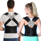 Posture Corrector for Men and Women, Adjustable Back Brace for Posture with Upper Back Support, Posture Brace
