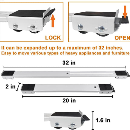 Appliance Dolly, Non-Slip Surface Protection – image 7