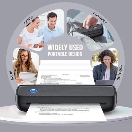 Thermal Printer, Inkless Portable Printer for A4 Paper and Labels – image 8