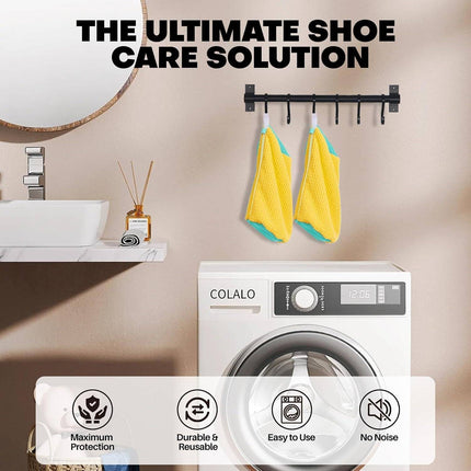 Laundry Bag for Shoes, Sneaker Wash Bag with 1000 Microfiber Bristles – image 4