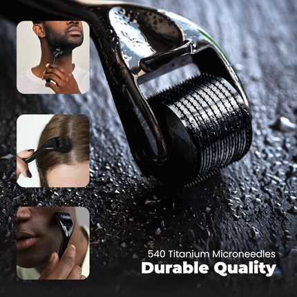 Derma Roller Beard Tool, Beard Roller for Beard Hair Growth – image 9