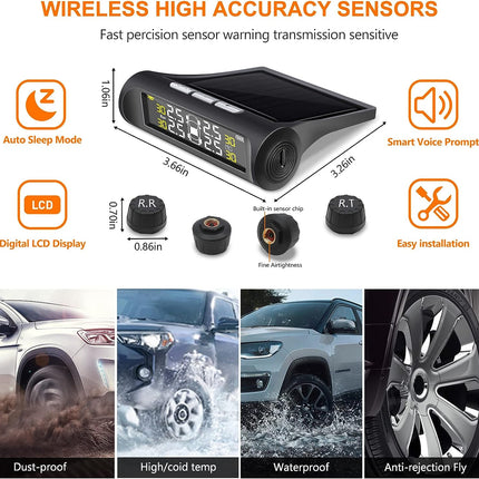 TPMS Sensor Kit, Bright LCD Dashboard Display – image 4