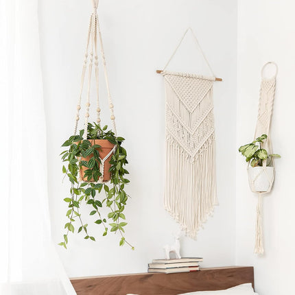 Macrame Plant Hanger, Indoor Hanging Planter – image 6