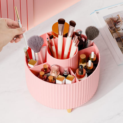 Rotating Makeup Organizer, Bathroom Organizer for Vanity and Counter – image 3