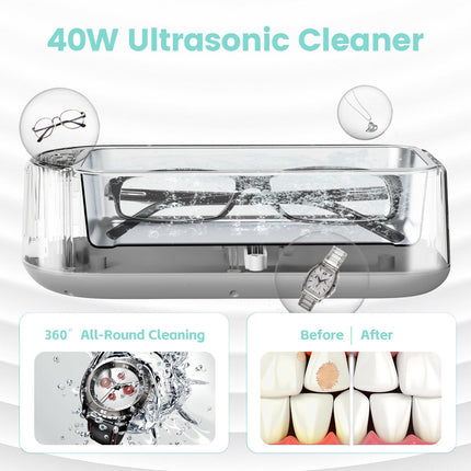 Ultrasonic Cleaner for Retainers, Jewelry and Dentures – image 6