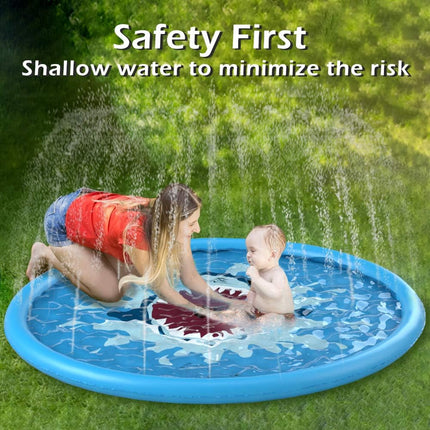 Splash Pad for Dogs and Kids, Pet Splash Pad for Backyard Summer Water Play
