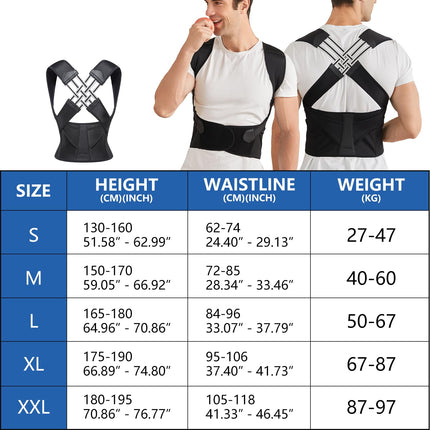 Posture Corrector for Men and Women, Posture Brace – image 6