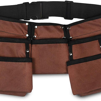 Heavy Duty Tool Belt, Electrician Tool Belt with 11 Pockets