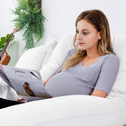 Pregnancy Pillows for Sleeping, U Shaped Pregnancy Pillow with Washable Cotton Cover, Full Body Maternity Pillow