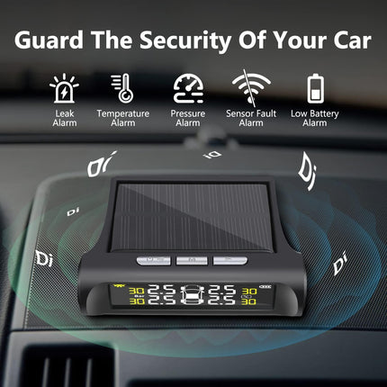 TPMS Sensor Kit, Solar and USB Charging