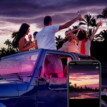 Automotive LED Lighting, RGB Car LED Light Strips with App Control and Music Sync – image 8