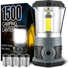 LED Camping Lanterns, Battery Powered Lantern with Hook and Handle, Camping Light for Emergency Use