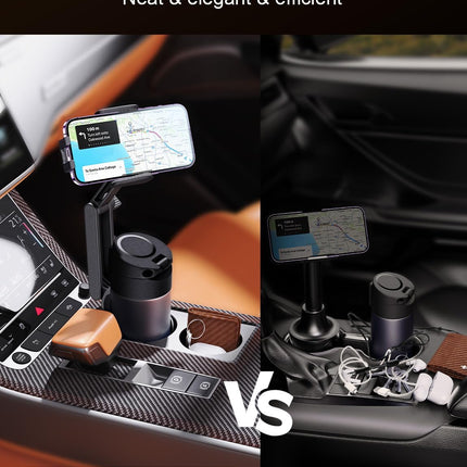 Vehicle Phone Mount, Height Adjustable Phone Cup Holder Mount for Car and Truck – image 6