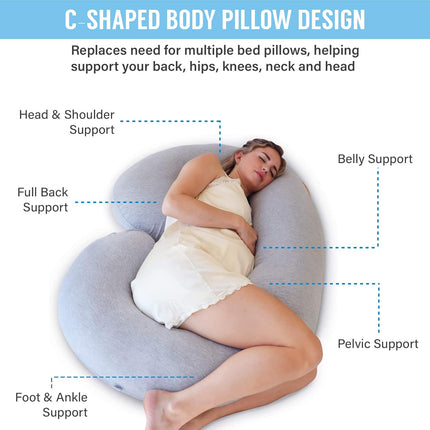 Pregnancy Pillow, Side Sleeper Body Pillow