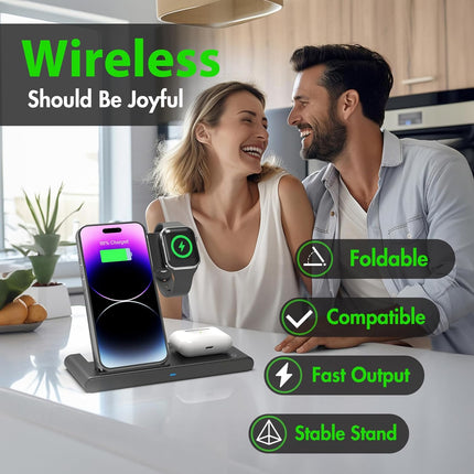 Qi Wireless Charger with Adapter – image 4