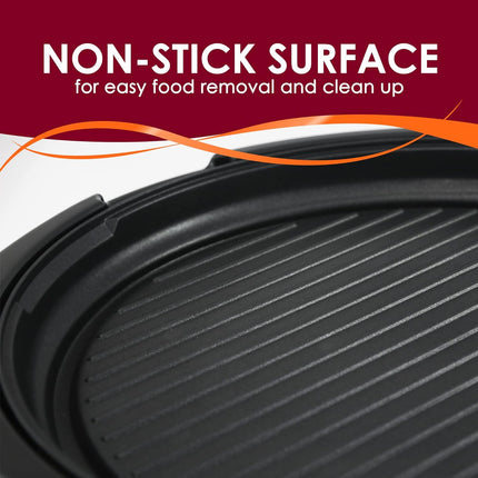 BBQ Grill for Indoor Use, 14 in Nonstick Indoor Grill – image 5