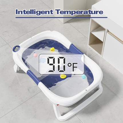 Baby Bath Tub Foldable, Space Saving Baby Bathtub for 0 to 6 Years – image 4