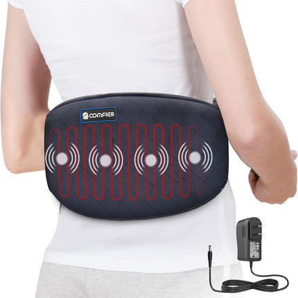 Heating Pad for Back Pain, Electric Heating Pad with Massage and Vibration