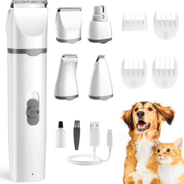 Dog Clippers for Grooming, Cordless Dog Grooming Kit