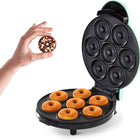 Mini Donut Maker Machine, Donut Maker with Non Stick Plates, Electric Donut Machine, Small Kitchen Appliance for Home