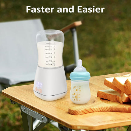 Portable Bottle Warmer for Baby Milk, Rechargeable Bottle Warmer with Five Temperature Settings – image 7