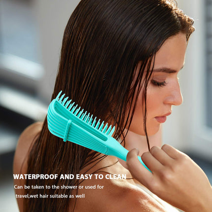Detangling Hair Brush 2 Pack, Detangler Brush for Wet and Dry Use – image 5