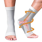 Compression Socks for Women and Men, 4 Pairs, Graduated Compression Socks with Magnets, Moisture Wicking Socks