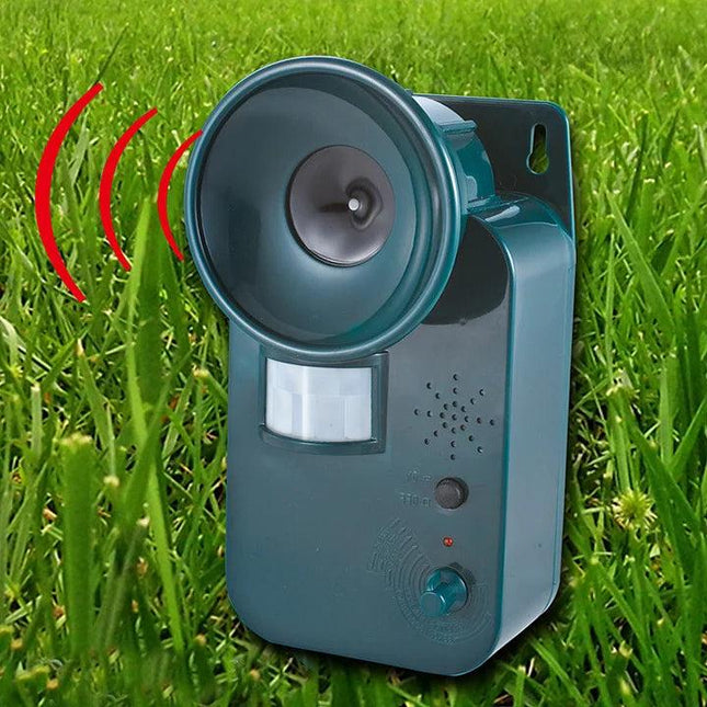 Ultrasonic Pest Repeller Outdoor, Sonic Pest Deterrent with Motion Sensor Light