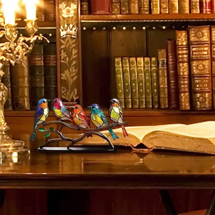 Bird Ornaments for Desk, Housewarming Gift and Table Decoration – image 5