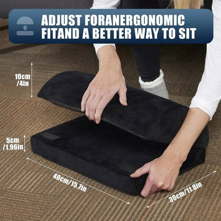 Under Desk Foot Rest, Office Foot Rest Pillow and Leg Rest for Travel – image 11