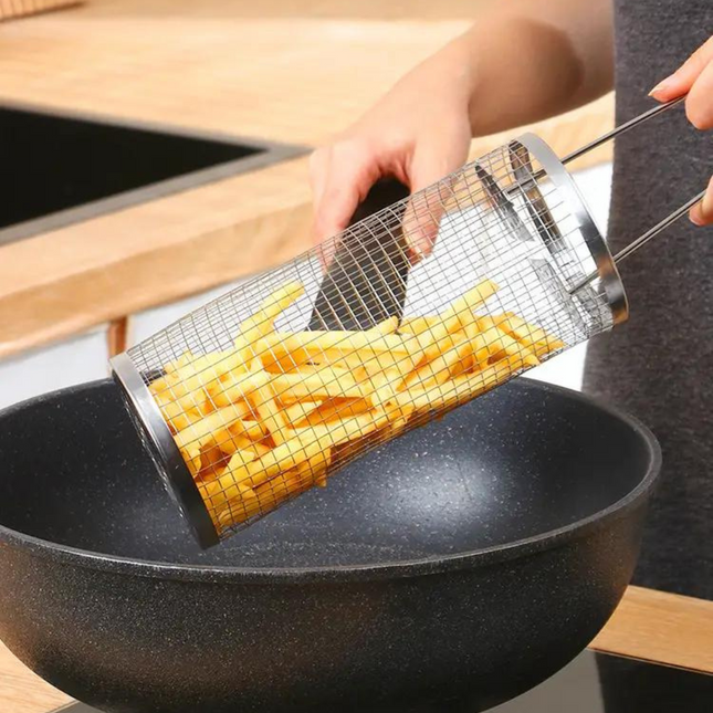 Grill Basket for Fish and Shrimp