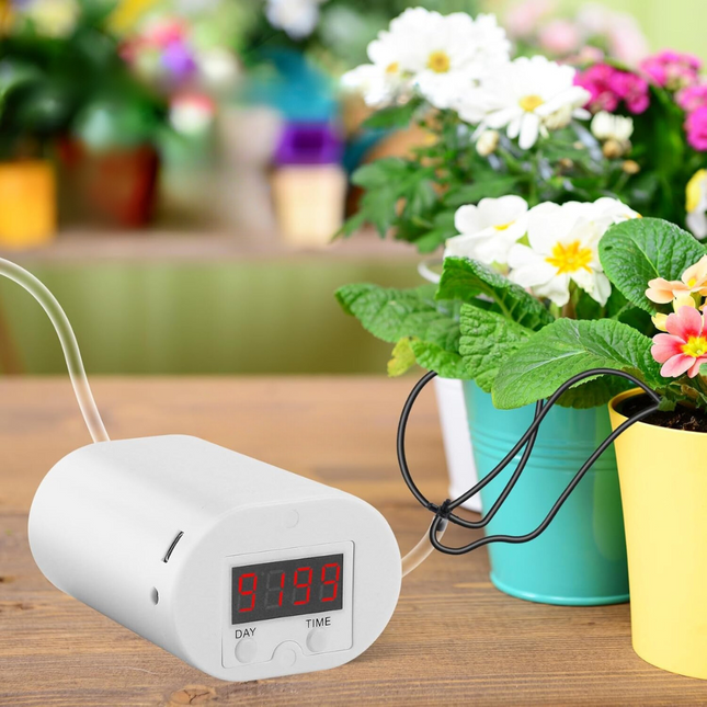 Drip Irrigation System, Automatic Plant Watering System for Potted Plants, Drip Irrigation Kit with Soil Moisture Sensor