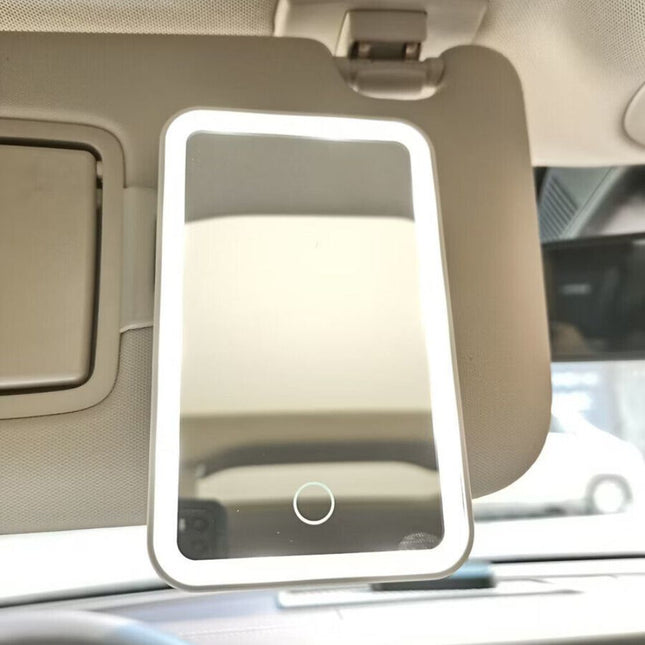 Car Vanity Mirror with Lights, LED Vanity Mirror for Sun Visor