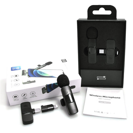 Wireless Lavalier Microphone, Clip On Lapel Mic – image 8