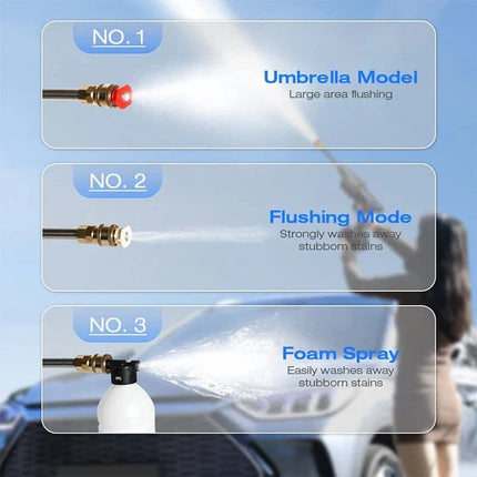 Cordless Spray Gun for Car Washing, Portable Pressure Washer – image 4