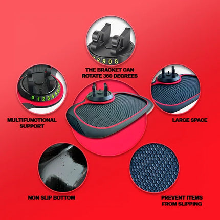 Anti Slip Phone Mat with Parking Number