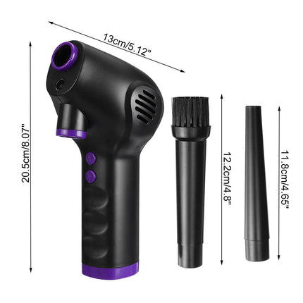 Keyboard Cleaner, Cordless Air Blower for PC and Laptop, Rechargeable Electronics Duster – image 8