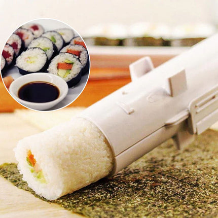 Sushi Roller, Sushi Maker Bazooka with Rice Roll Mold for Homemade Rolls – image 14