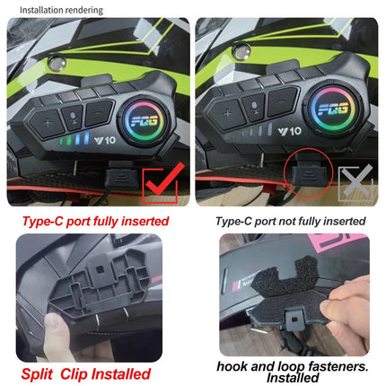 Motorcycle Helmet Speakers for Calls – image 5