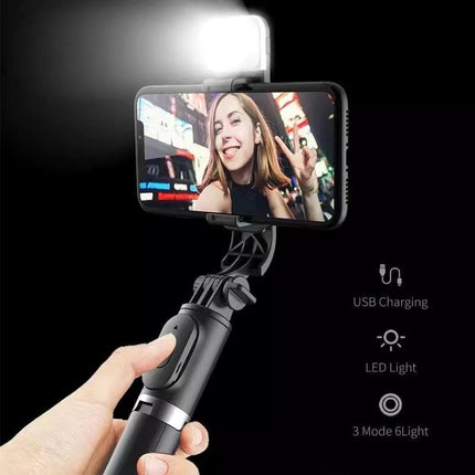 Selfie Stick Tripod with Fill Light, Extendable Phone Tripod Stand for iPhone – image 5