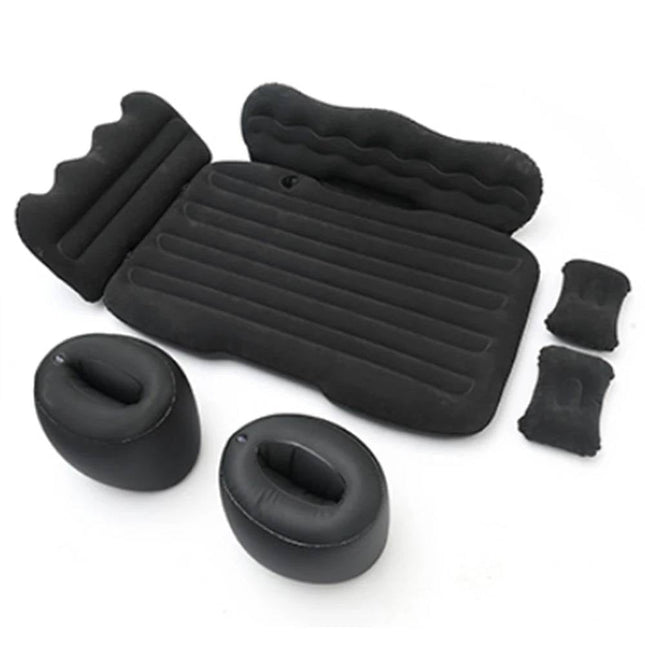 Car Air Mattress, Inflatable Car Camping Mattress with Child Side Guards