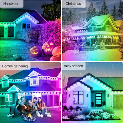 Permanent Outdoor Lights 150 ft, Waterproof Outdoor LED Lights with Music Sync – image 7