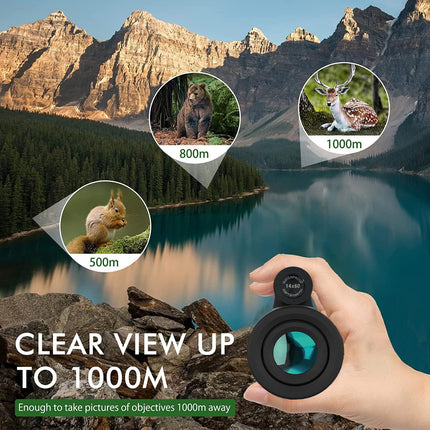 Monocular Telescope with Phone Holder and Tripod, Bird Watching Monocular – image 9