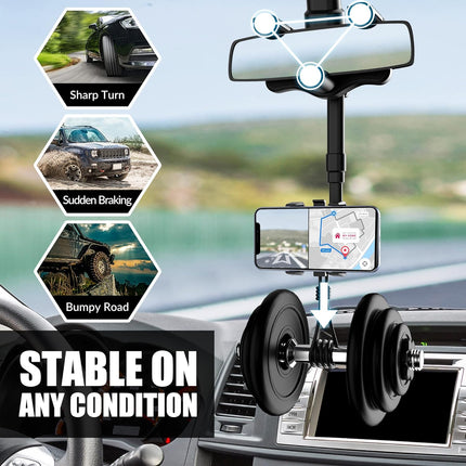 Car Phone Holder for Rearview Mirror – image 7