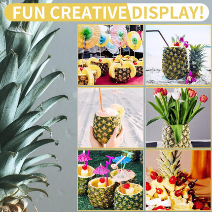 Pineapple Corer Slicer, Stainless Steel Pineapple Cutter with Handle – image 8