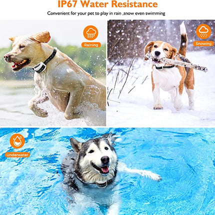 Wireless Dog Fence with Collar, Invisible Dog Fence for Small and Large Dogs – image 4