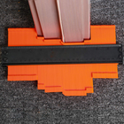 Contour Gauge 5 and 10 Inch, Contouring Gauge with Lock and Adjustable Pins, Laminate Flooring Tool, Tiling Tool
